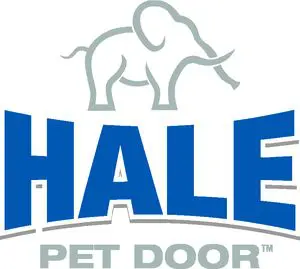A logo of hale pet door