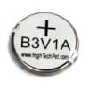 A button that is on top of the floor.